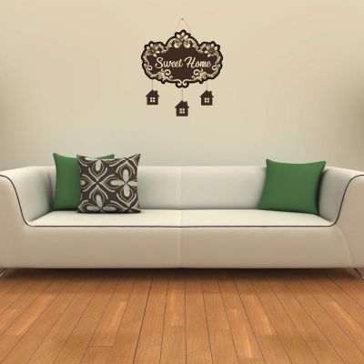 Sweet Home Mdf Wall Hanging Home, Living, Hall, Bedroom &Office Decoration Wall Hanging New Home Decor Stylish Artworks Wall Hanging Gift Items